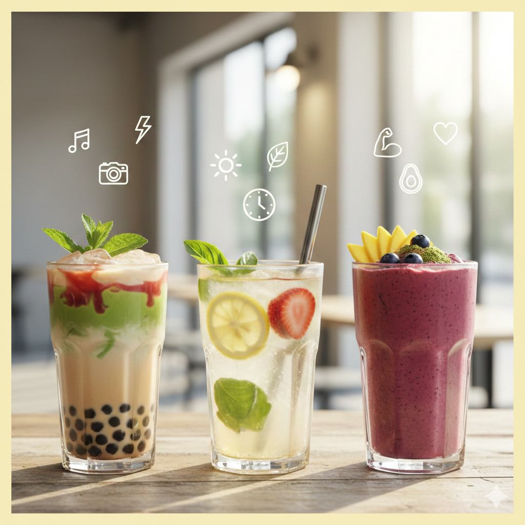 Bubble Tea, Limonade oder Smoothie: Wähle deinen Lifestyle im Jahr 2026! ✨
