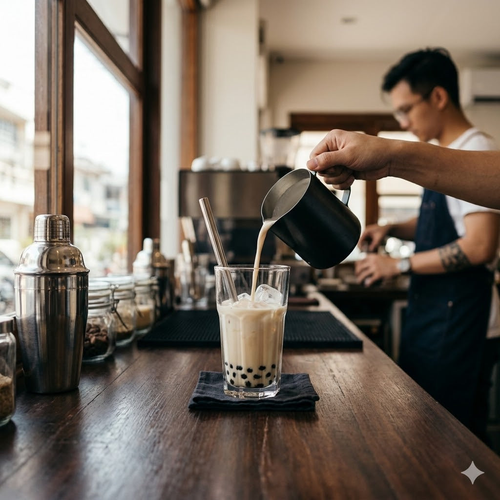 Bubble Tea Milchbasis: Proportionen und Varianten