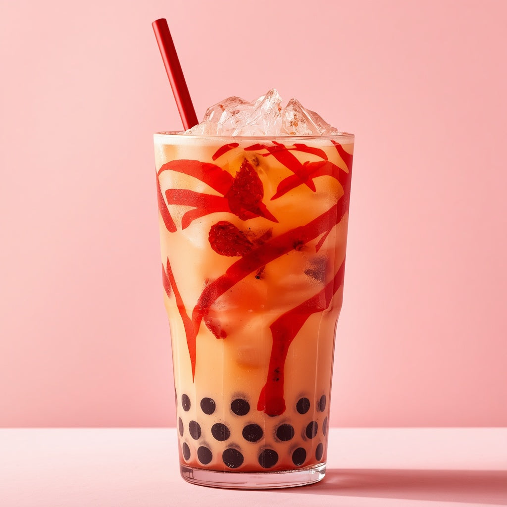 Fruchtiger Bubble Tea mit Marmelade 🍑: Rezepte
