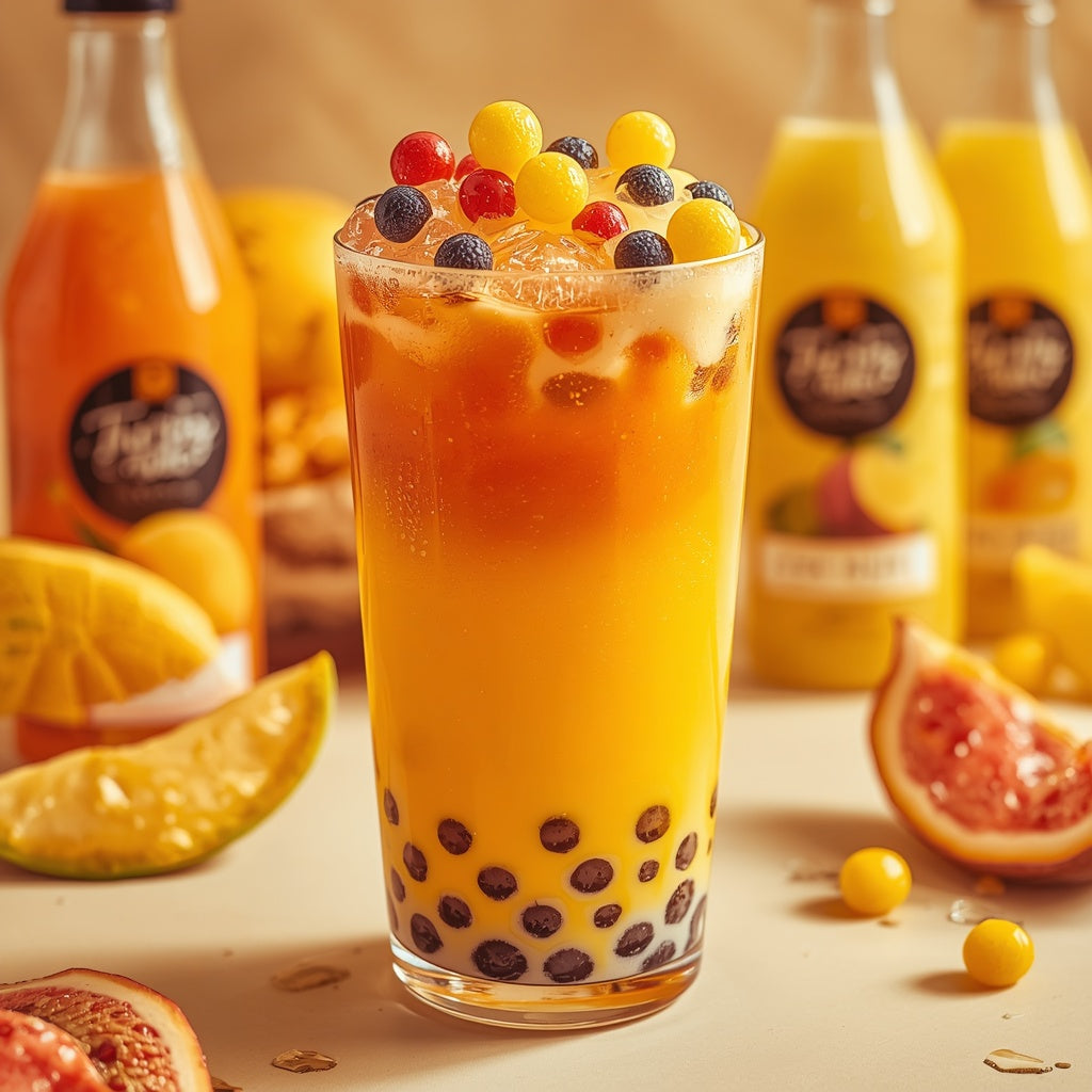 Fruchtige Bubble Tea Cocktails mit Sirup: Rezepte & Mischverhältnisse