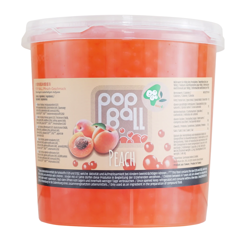 POP BALL Pfirsich-Geschmack 3,2 KG