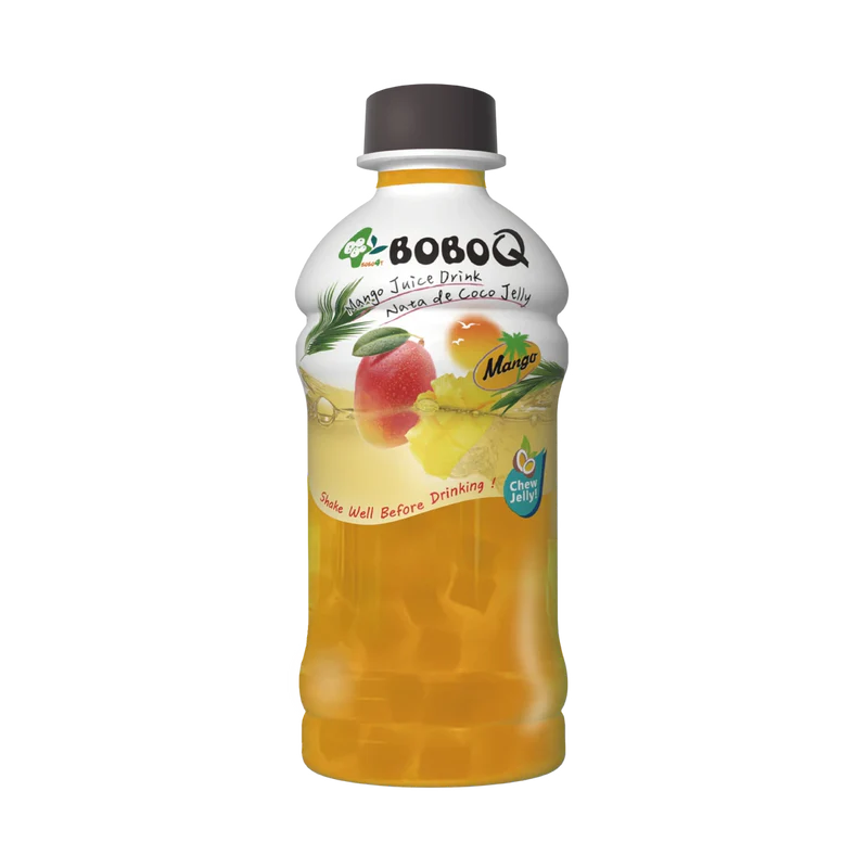 Mango Juice Drink mit Nata de Coco 350 ml TM Bobo4T