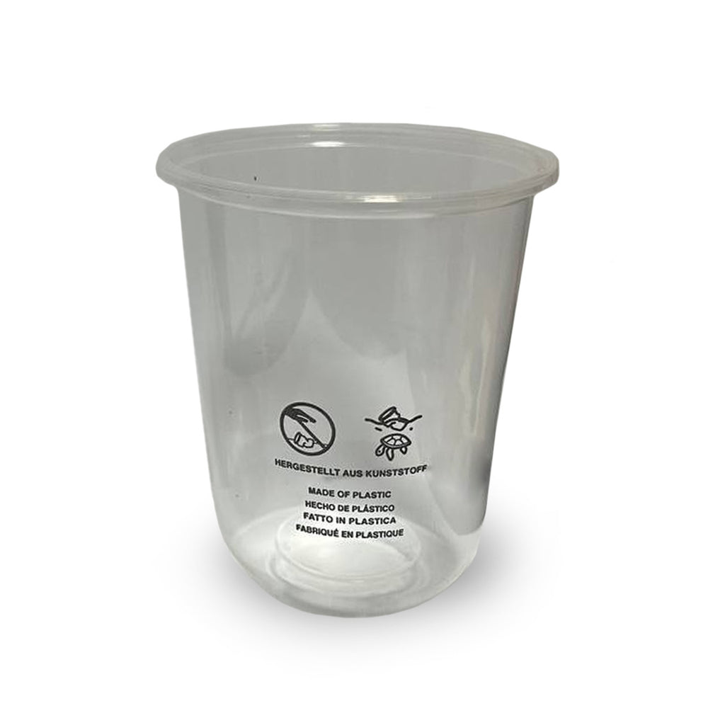 Bubble Tea Becher 500ml PP transparent TM BoboQ 50 Stück Packung