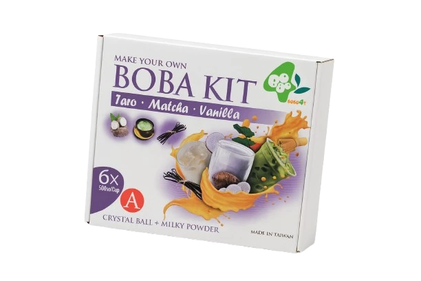 Bubble Tea Set Taro Matcha Vanille - Set A (6 Portionen)