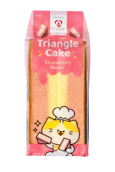 Tokimeki Dreieckiger Biskuitkuchen Erdbeere