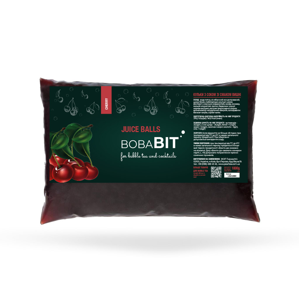 Kirschgeschmack Saftperlen 1.8 kg