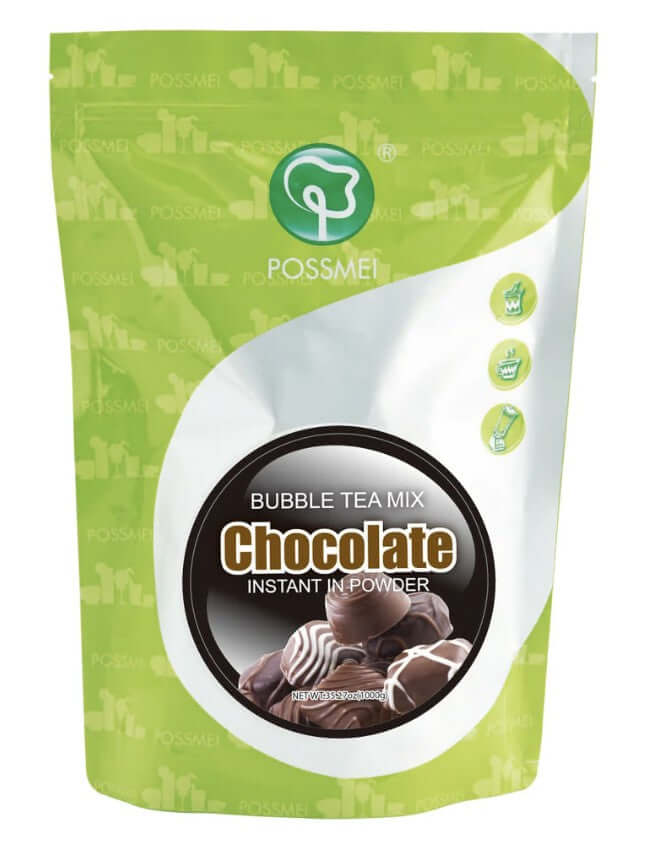 Schokoladenpulver 1 kg für Bubble Tea und Milchgetränke – süßer Geschmack