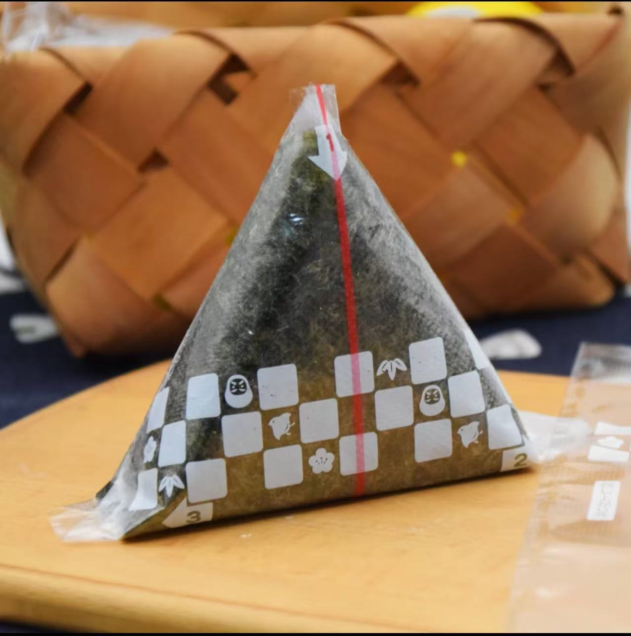 Onigiri Verpackung ohne Nori – 400 Stück/Box
