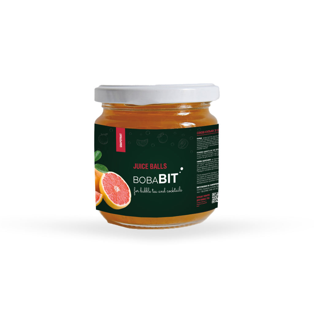 Grapefruitgeschmack Saftperlen 210 g