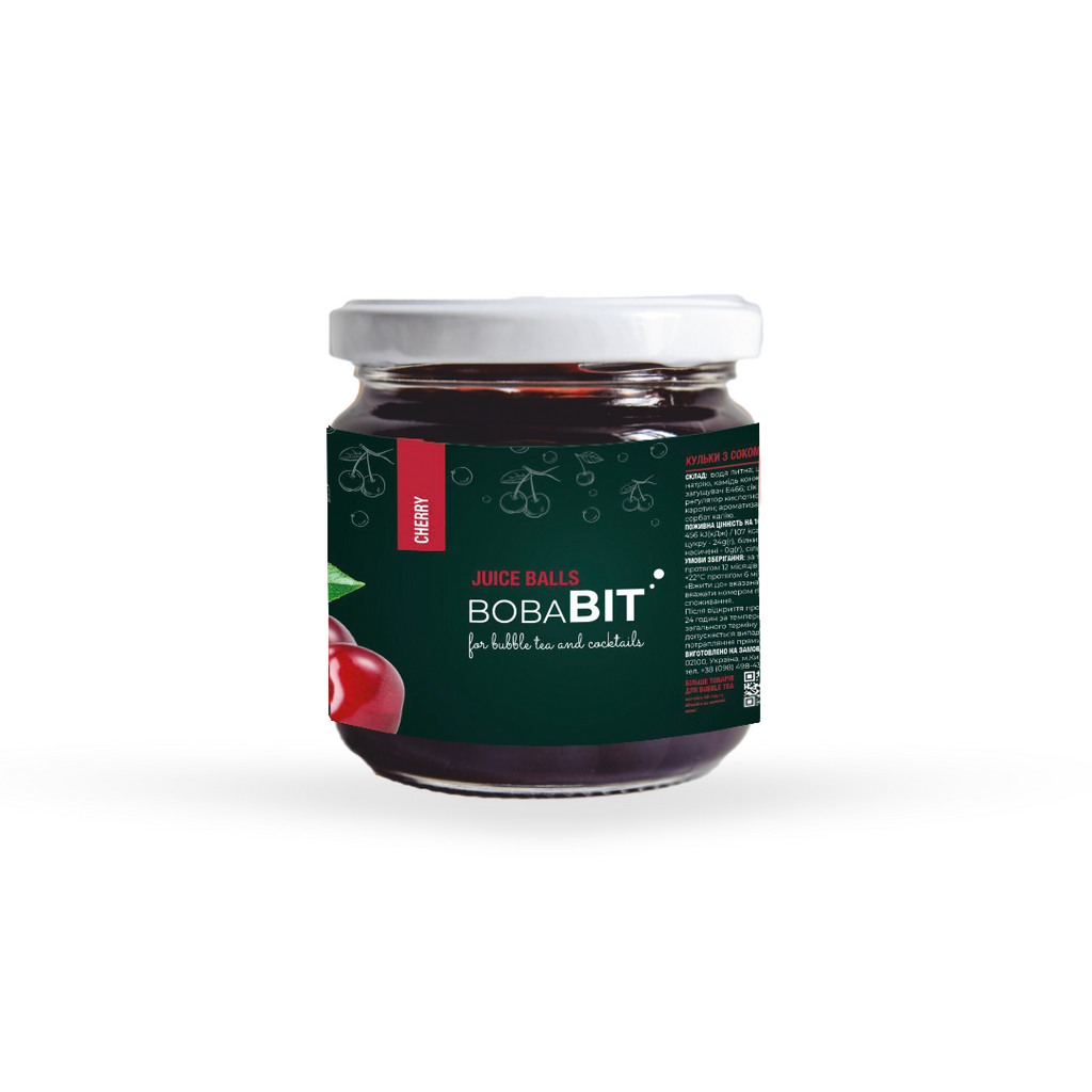 Kirschgeschmack Saftperlen 210 g
