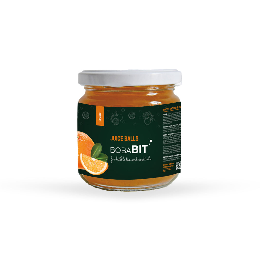 Orangengeschmack Saftperlen 210 g