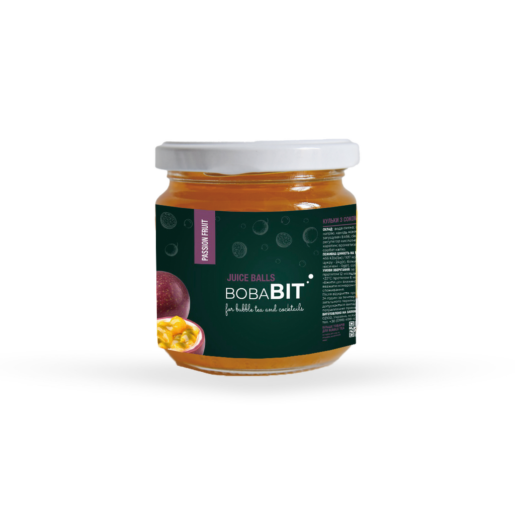 Maracujageschmack Saftperlen 210 g