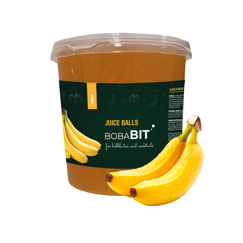 Bananengeschmack Saftperlen 3,9 kg