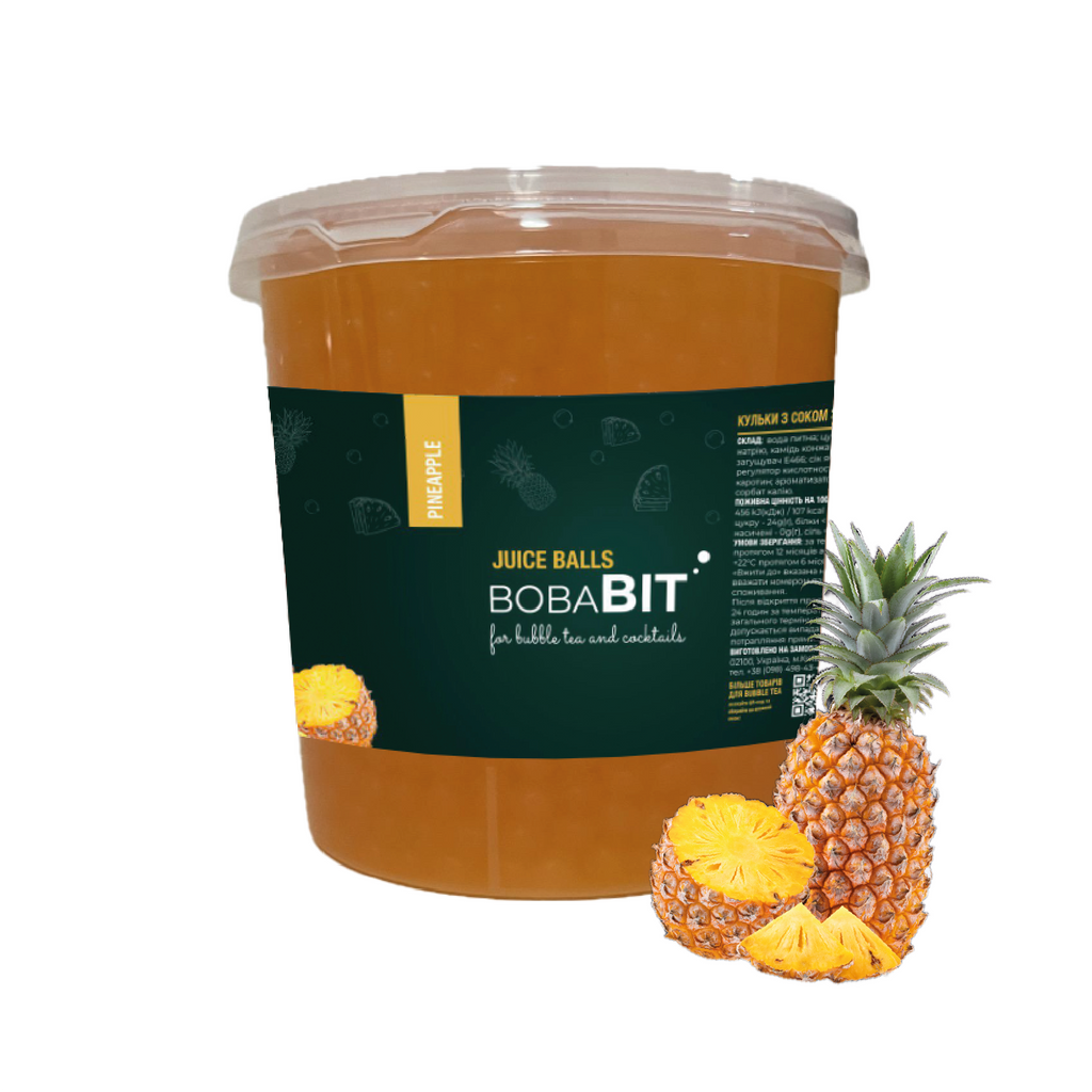 Ananasgeschmack Saftperlen 3,9 kg