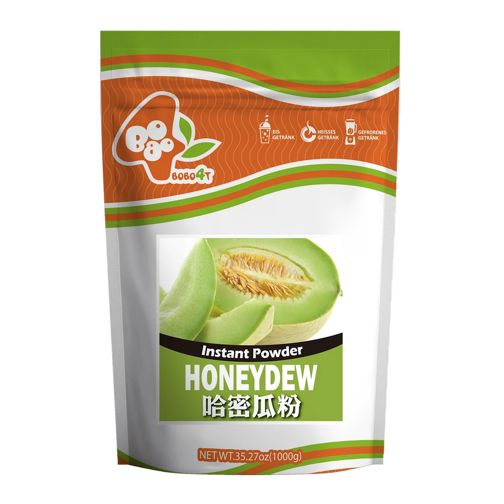 Original Honigmelone (Honeydew) Pulver für Bubble Tea (1 kg) von TM Bobo4T grüner Milk Tea