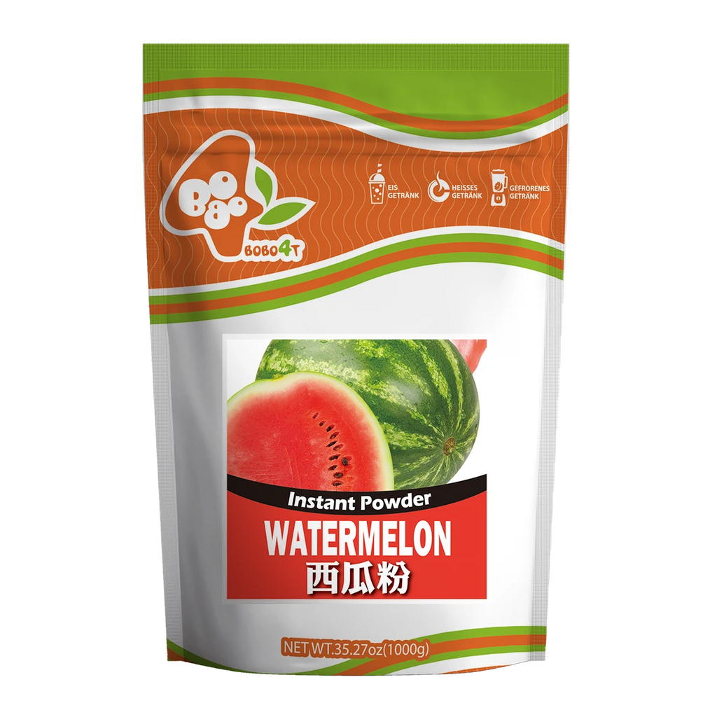 Packung Wassermelone Pulver für Bubble Tea (1 kg) von TM Bobo4T для cremige Milk Teas