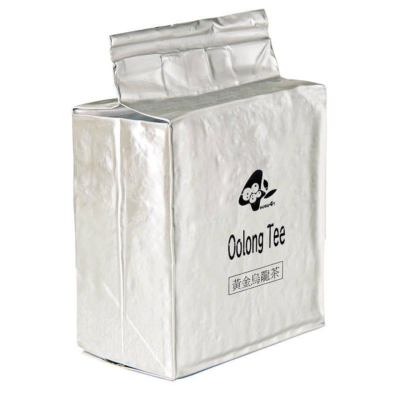 Oolong Tee 600g Aromatisierter in silberner Verpackung, ideal für Bubble Milk Tea, nussiges Aroma.