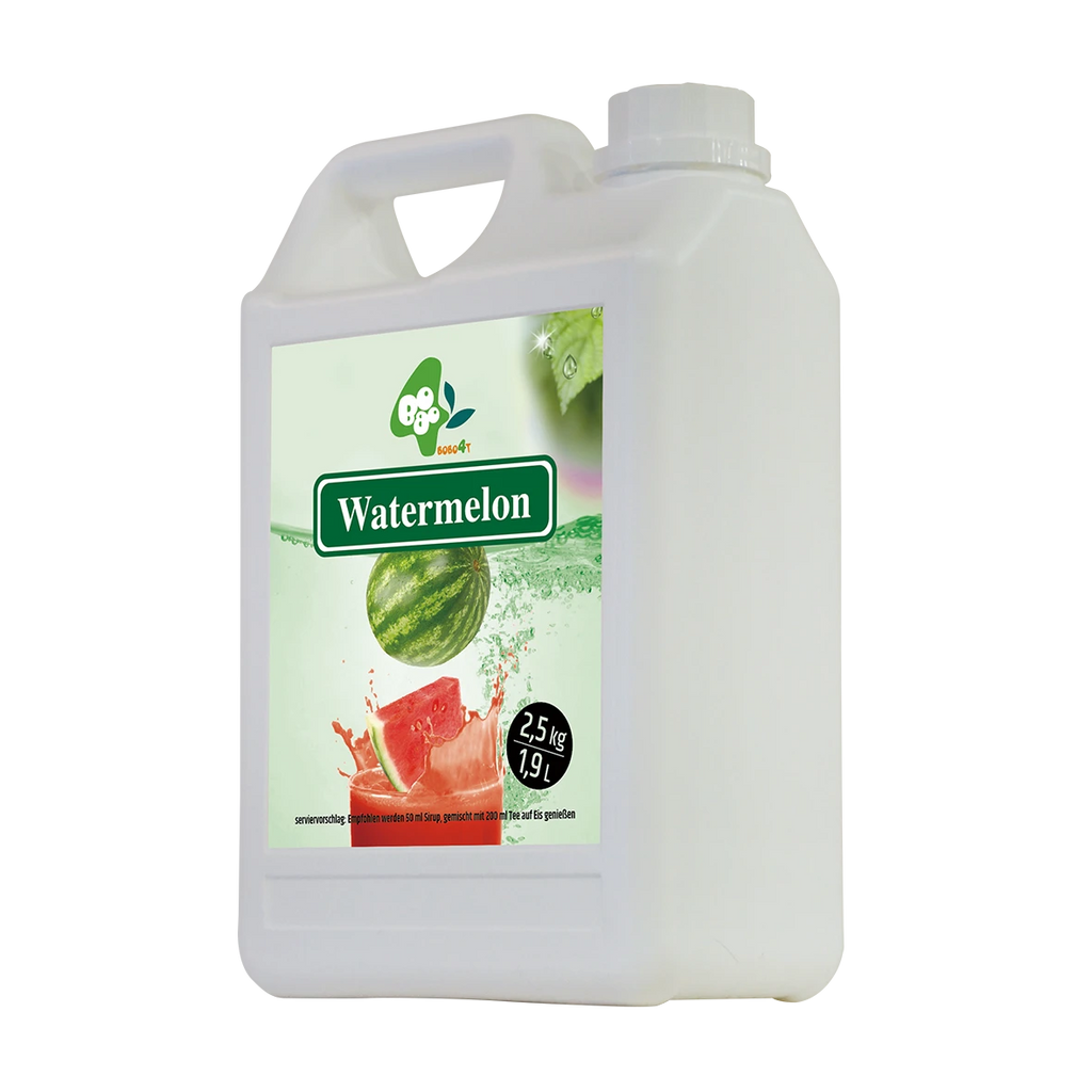 Fruchtzubereitung mit Wassermelonengeschmack 2,5 kg im Kunststoffkanister
