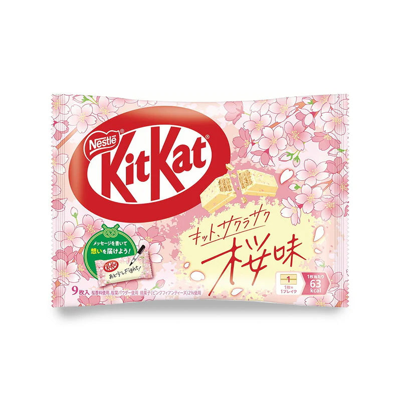 Japanischer Waffelriegel Sakura KitKat Japan Sakura Kirschblüte 104.4g Limited Edition