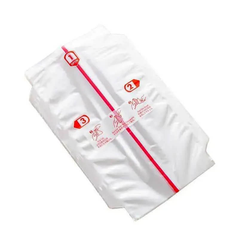 Onigiri Verpackung ohne Nori – Dreiecksverpackung für Reis-Snacks, 400 Stück pro Box – BobaBit