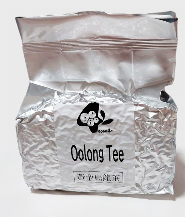 Oolong Tee 600g Aromatisierter in silberner Verpackung, ideal für Bubble Milk Tea, nussiges Aroma.