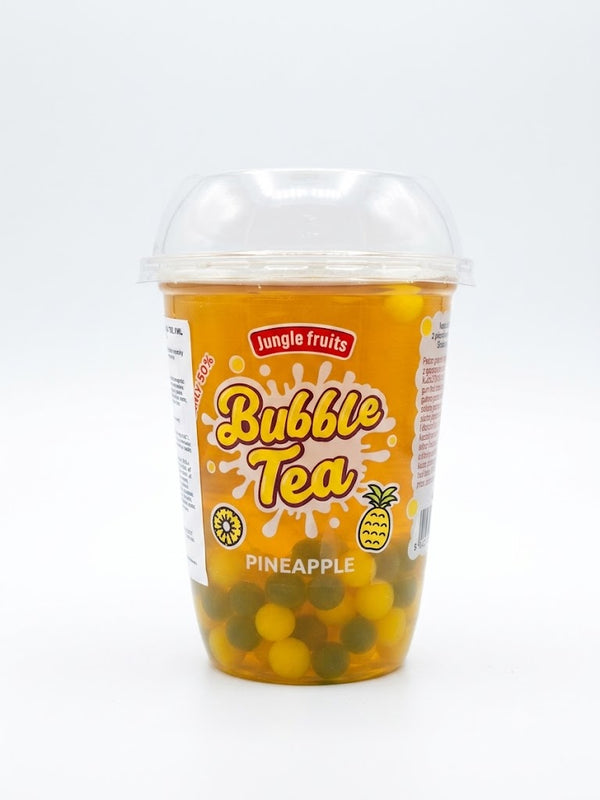 Bubble Tea 390 ml Ananas im Becher mit Popping Boba