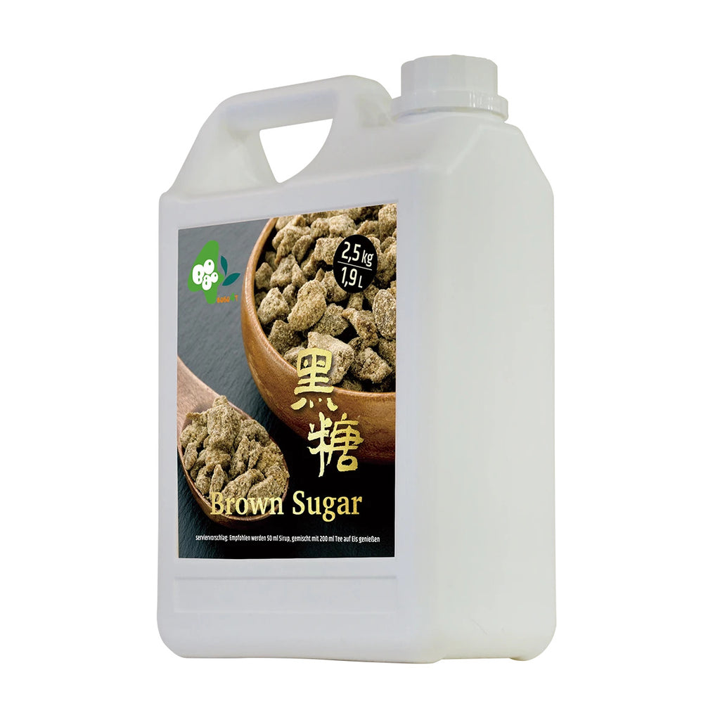 Schwarzer Zuckersirup 2.5 kg TM BoboQ Packung
