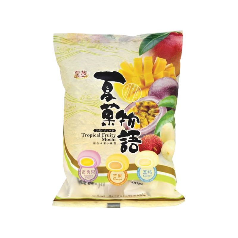 Tropische Frucht Mini Mochi von Taiwan Dessert 120g