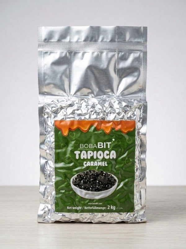 Tapioca Pearls Caramel 2kg – Bubble Tea Boba Pearls