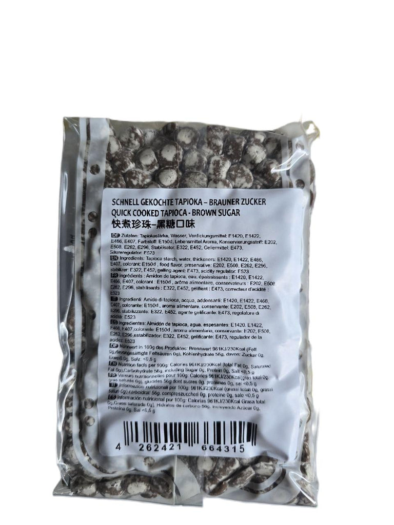 Tapioka Perlen Brauner Zucker (5 Min.) 1 kg kaufen