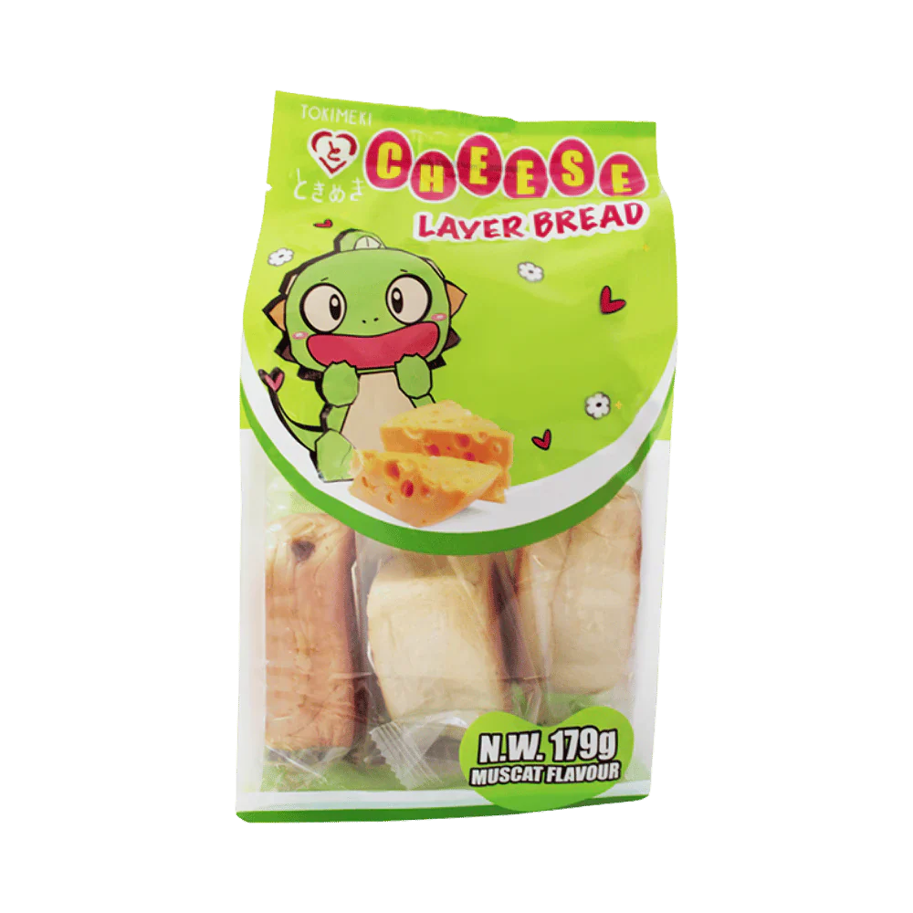 Tokimeki Schichtbrot Muskat-Creme Aroma 179g Schichtbrot