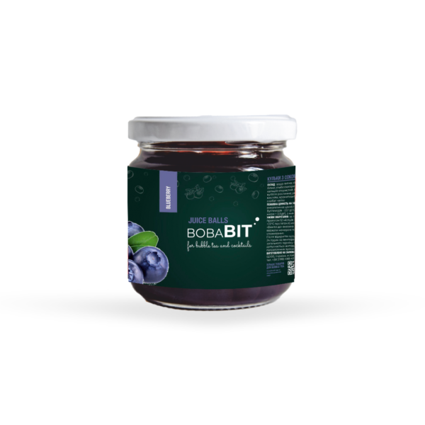 Blueberry Flavor Juice Balls 210 gr