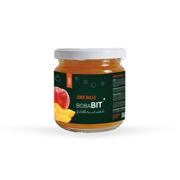 Peach Flavor Juice Balls 210 gr